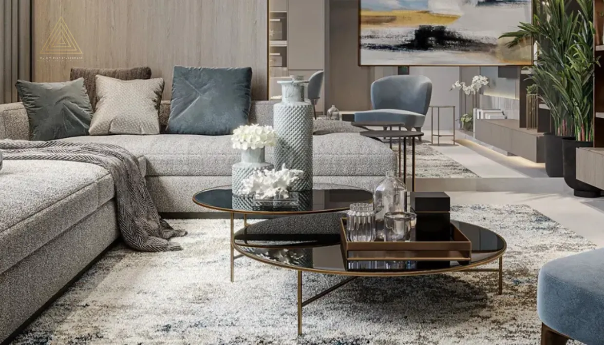 Westwood Grande at JVC by Imtiaz Developmentsويستوود غراندي في قرية جميرا الدائرية من شركة امتياز للتطوير العقاريliving