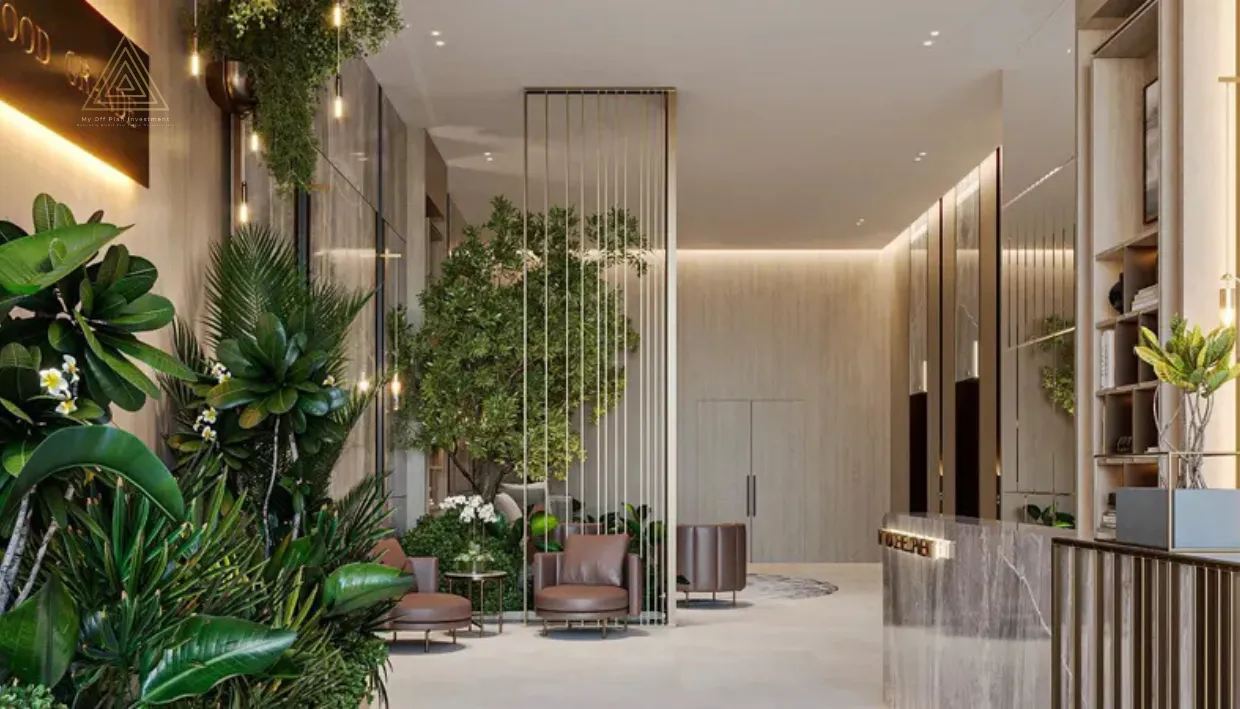 Westwood Grande at JVC by Imtiaz Developmentsويستوود غراندي في قرية جميرا الدائرية من شركة امتياز للتطوير العقاريlobby