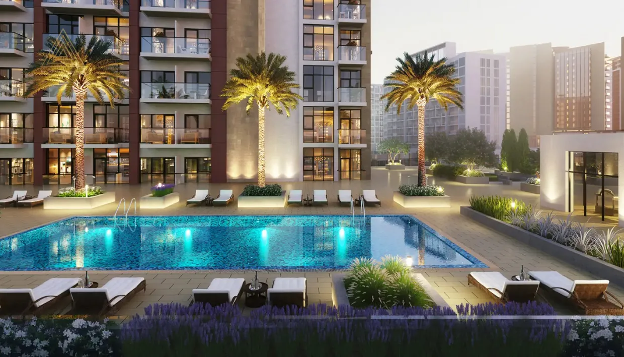Azizi Riviera at Meydan by Azizi Developmentsعزيزي ريفييرا في ميدان من عزيزي للتطوير العقاريpool