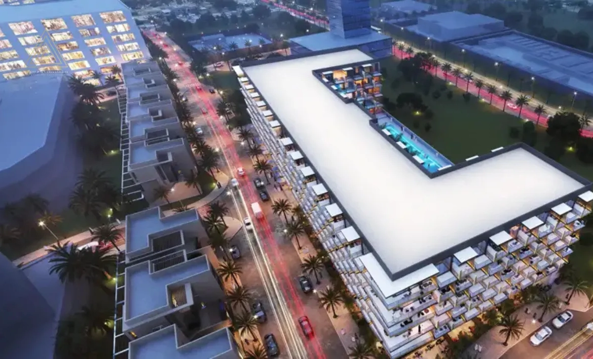 Binghatti Crescent at JVC, Dubai by Binghatti Developersبن غاطي كريسنت في قرية جميرا سيركل، دبي من شركة بن غاطي للتطوير العقاري