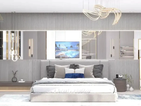 Binghatti Crescent at JVC, Dubai by Binghatti Developersبن غاطي كريسنت في قرية جميرا سيركل، دبي من شركة بن غاطي للتطوير العقاريbedroom