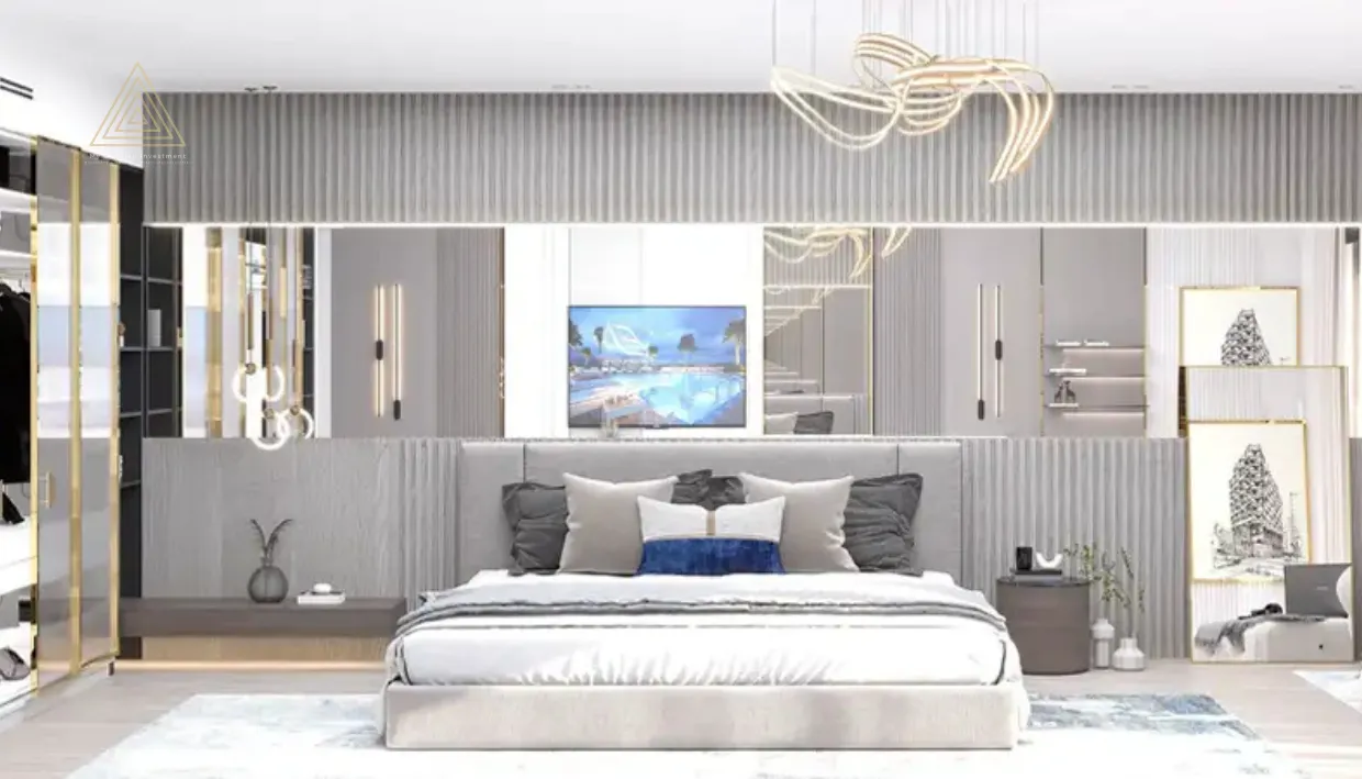 Binghatti Crescent at JVC, Dubai by Binghatti Developersبن غاطي كريسنت في قرية جميرا سيركل، دبي من شركة بن غاطي للتطوير العقاريbedroom