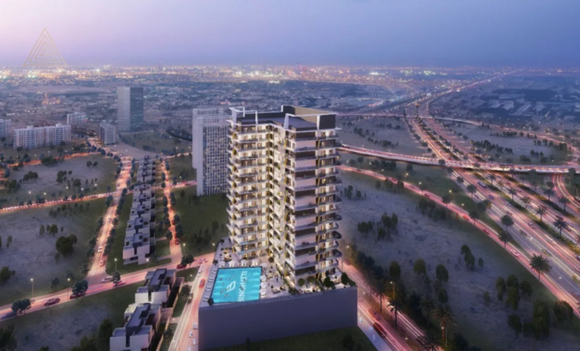 Binghatti Luna at Jumeirah Village Circle (JVC) by Binghatti Developersبن غاطي لونا في قرية جميرا سيركل (JVC) من بن غاطي للتطوير العقاري