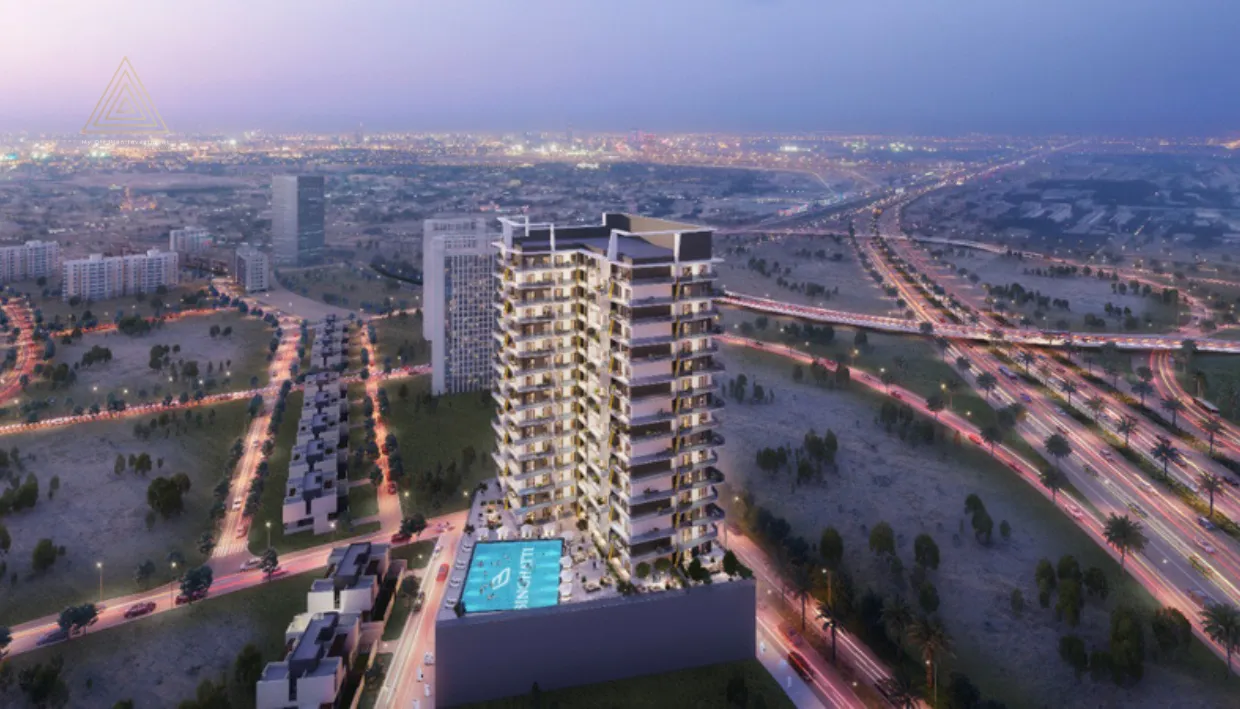 Binghatti Luna at Jumeirah Village Circle (JVC) by Binghatti Developersبن غاطي لونا في قرية جميرا سيركل (JVC) من بن غاطي للتطوير العقاري