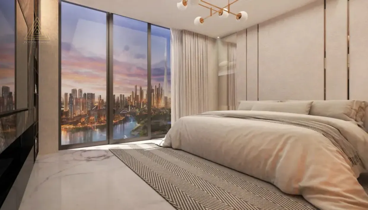 Binghatti Luna at Jumeirah Village Circle (JVC) by Binghatti Developersبن غاطي لونا في قرية جميرا سيركل (JVC) من بن غاطي للتطوير العقاريbedroom