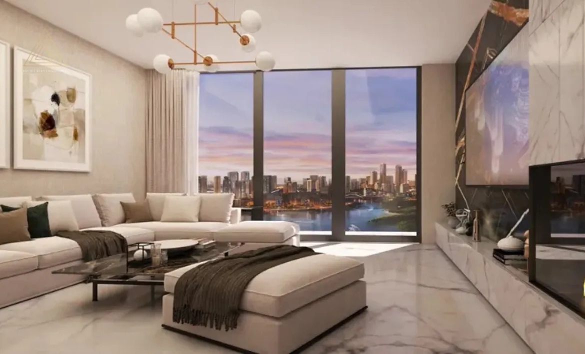 Binghatti Luna at Jumeirah Village Circle (JVC) by Binghatti Developersبن غاطي لونا في قرية جميرا سيركل (JVC) من بن غاطي للتطوير العقاريliving