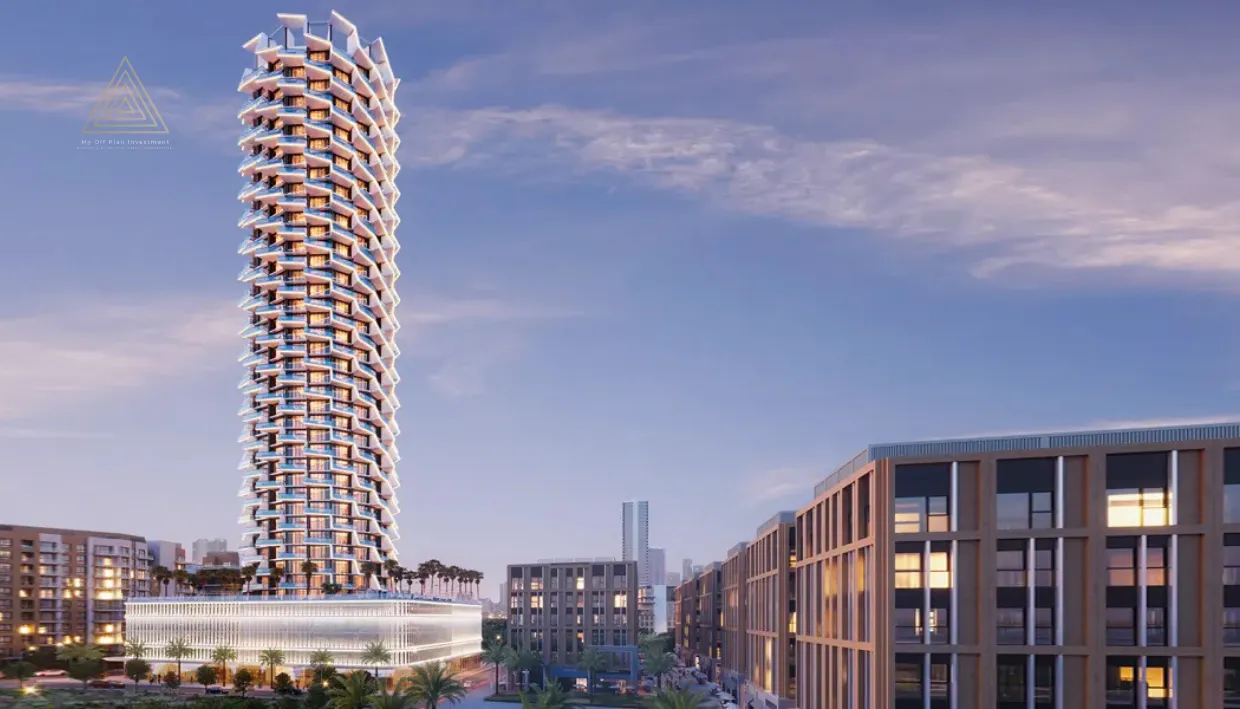 Binghatti phantom at JVC by Binghatti Developersبن غاطي فانتوم في قرية جميرا الدائرية من شركة بن غاطي للتطوير العقاريbuilding