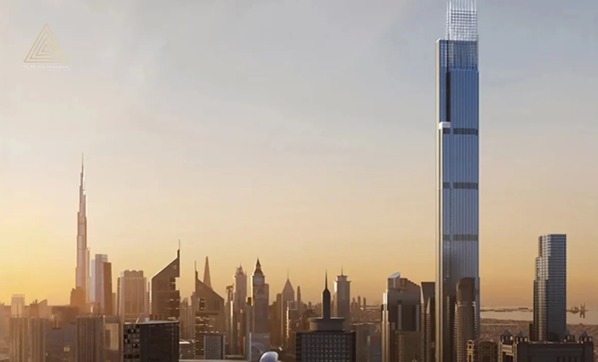 Burj Azizi at Sheikh Zayed Road, Dubai by Azizi Developmentsبرج عزيزي في شارع الشيخ زايد، دبي من عزيزي للتطوير العقاري (2)