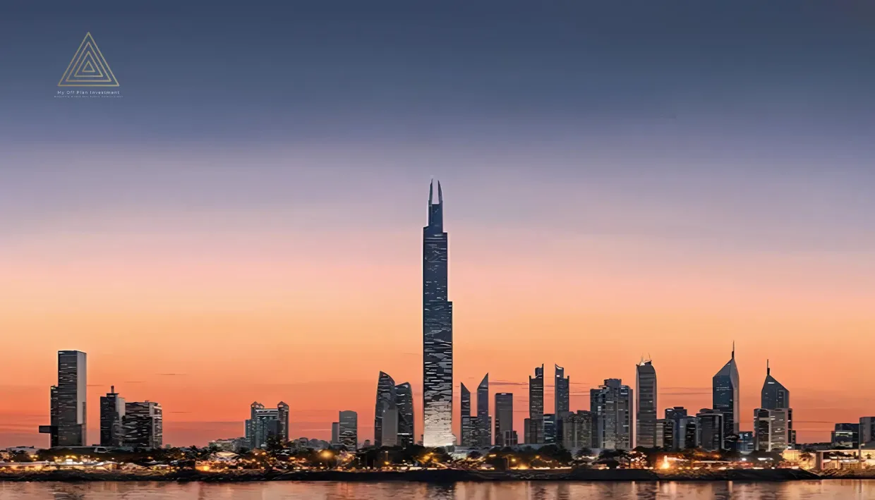 Burj Azizi at Sheikh Zayed Road, Dubai by Azizi Developmentsبرج عزيزي في شارع الشيخ زايد، دبي من عزيزي للتطوير العقاري