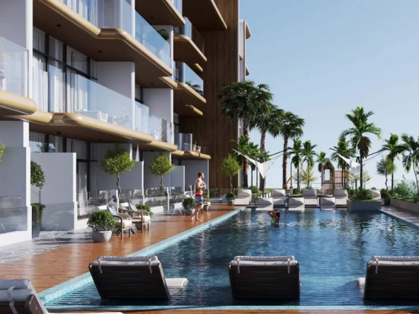 Coventry Gardens at DLRC by GFS Developersحدائق كوفنتري في مجمع دبي لاند السكني من تصميم شركة جي إف إس ديفلوبرزswimming pool