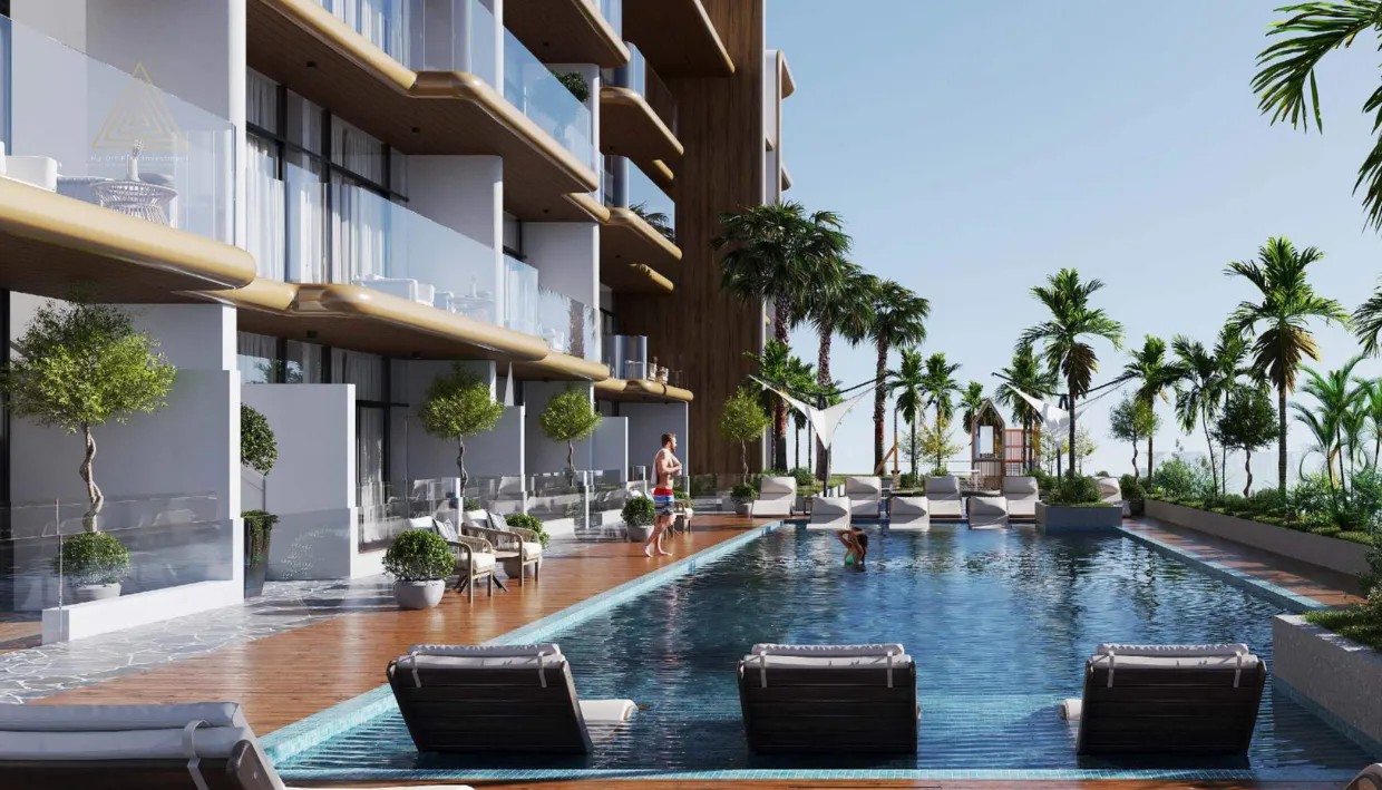 Coventry Gardens at DLRC by GFS Developersحدائق كوفنتري في مجمع دبي لاند السكني من تصميم شركة جي إف إس ديفلوبرزswimming pool