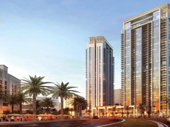 Creekside 18 Twin Towers at Dubai Creek Harbour by Emaarبرجا كريك سايد 18 التوأمان في ميناء خور دبي من إعمار