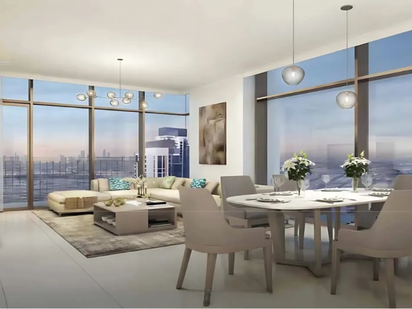 Creekside 18 Twin Towers at Dubai Creek Harbour by Emaarبرجا كريك سايد 18 التوأمان في ميناء خور دبي من إعمارliving
