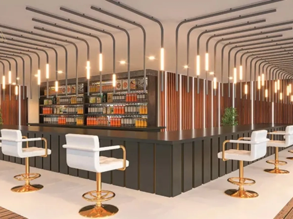 Elitz 2 at Jumeirah Village Circle by Danube Propertiesإليتز 2 في قرية جميرا سيركل من دانوب العقاريةbar
