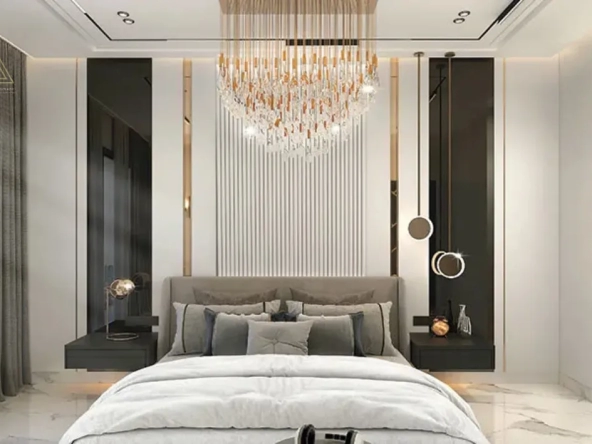 Elitz 2 at Jumeirah Village Circle by Danube Propertiesإليتز 2 في قرية جميرا سيركل من دانوب العقاريةbedroom