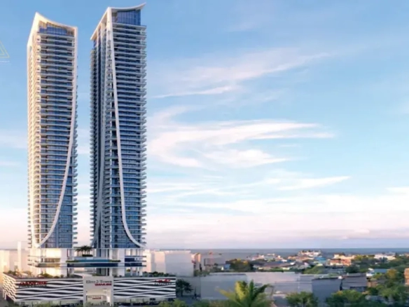 Elitz 2 at Jumeirah Village Circle by Danube Propertiesإليتز 2 في قرية جميرا سيركل من دانوب العقاريةbuilding