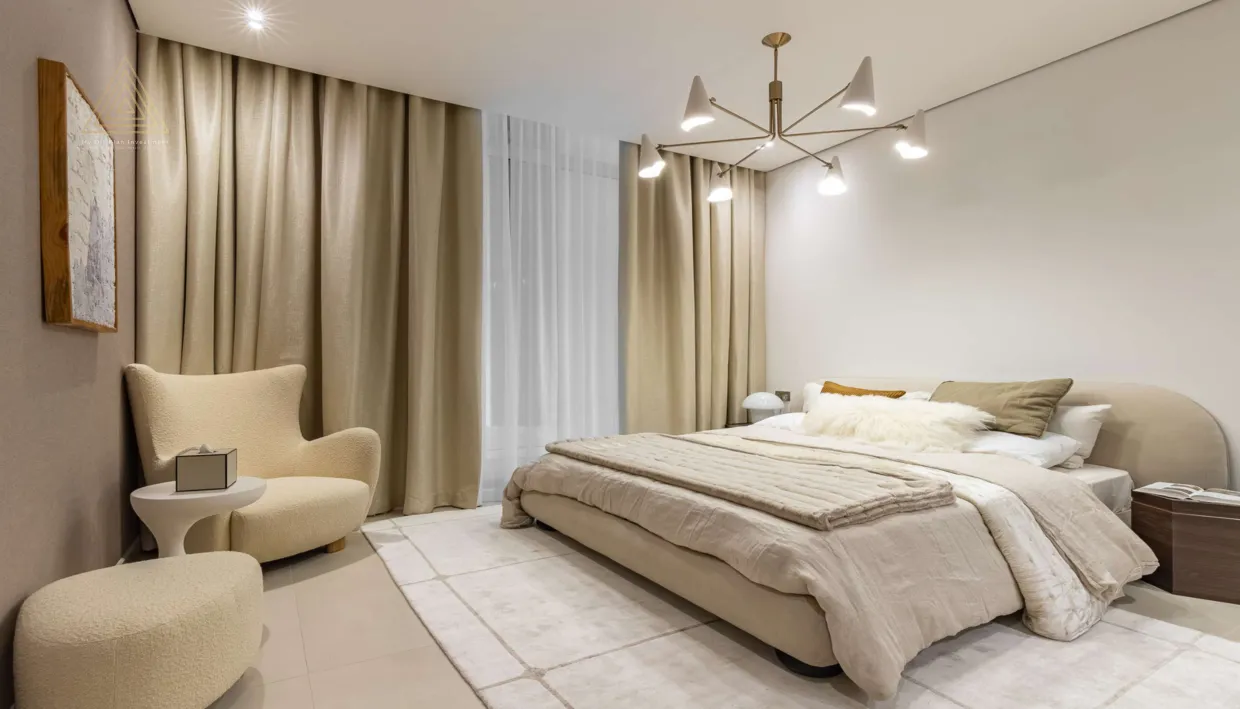 Evergr1n House 2 at Jumeirah Garden City by Object 1 Developmentإيفرجرين هاوس 2 في جميرا جاردن سيتي من كائن 1 للتطويرbedroom