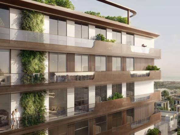 Evergr1n House 2 at Jumeirah Garden City by Object 1 Developmentإيفرجرين هاوس 2 في جميرا جاردن سيتي من كائن 1 للتطويرterrace