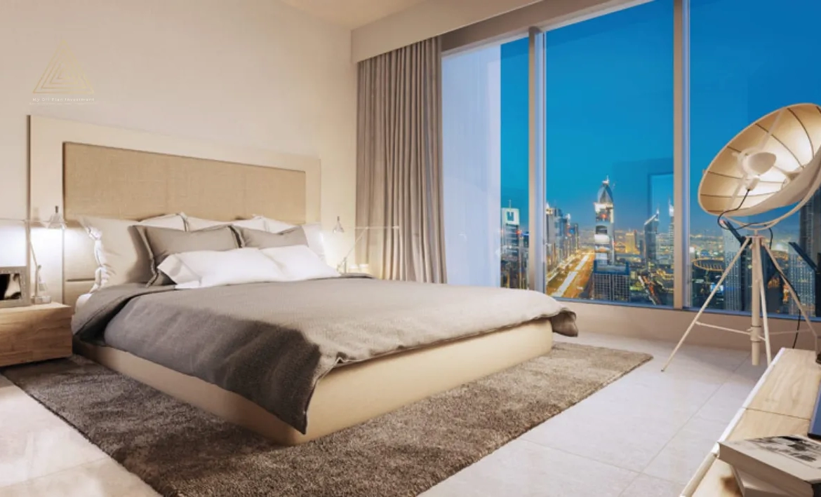Forte at The Opera District, Downtown Dubai by Emaarفورتي في منطقة الأوبرا، وسط مدينة دبي من إعمارbedroom