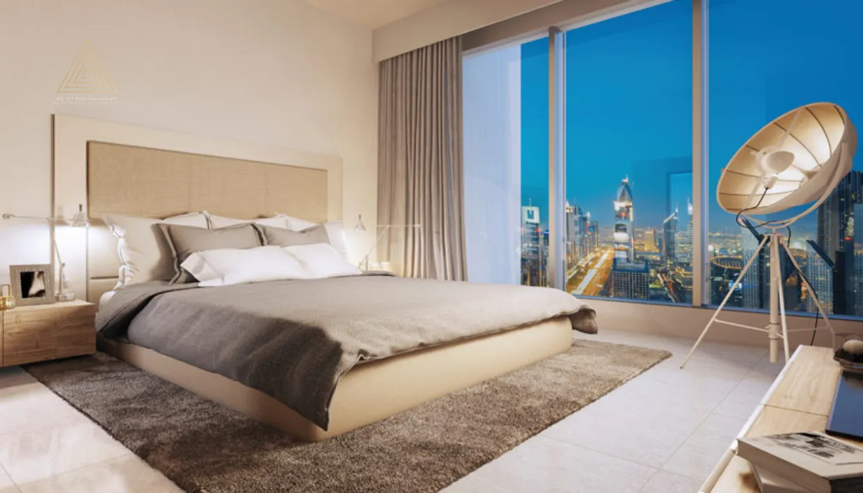 Forte at The Opera District, Downtown Dubai by Emaarفورتي في منطقة الأوبرا، وسط مدينة دبي من إعمارbedroom