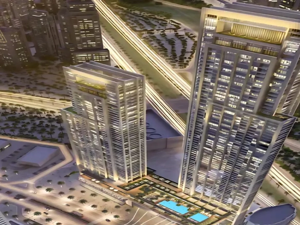 Forte at The Opera District, Downtown Dubai by Emaarفورتي في منطقة الأوبرا، وسط مدينة دبي من إعمارbuilding