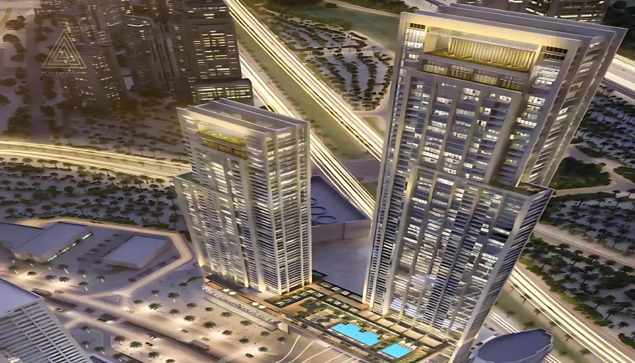 Forte at The Opera District, Downtown Dubai by Emaarفورتي في منطقة الأوبرا، وسط مدينة دبي من إعمارbuilding