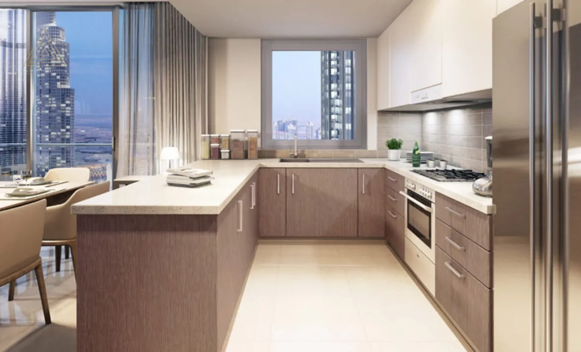 Forte at The Opera District, Downtown Dubai by Emaarفورتي في منطقة الأوبرا، وسط مدينة دبي من إعمارkitchen