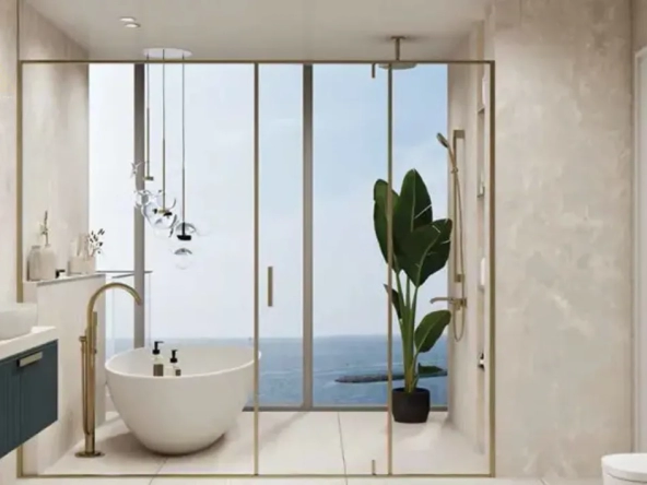 Hatimi Residences by Fakhruddin at Dubai Islandsهاتيمي ريزيدنسز من فخر الدين في جزر دبيbathroom