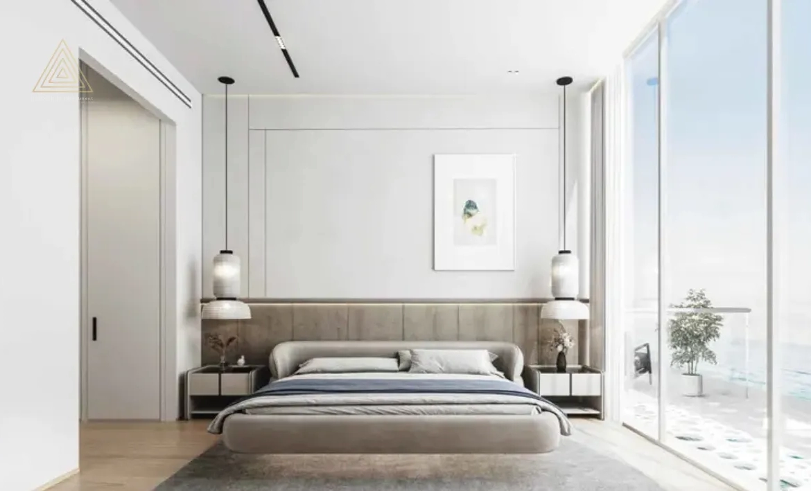 Hatimi Residences by Fakhruddin at Dubai Islandsهاتيمي ريزيدنسز من فخر الدين في جزر دبيbedroom