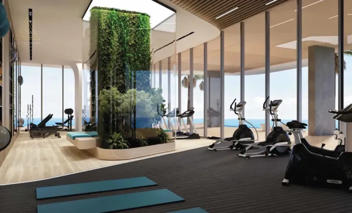 Hatimi Residences by Fakhruddin at Dubai Islandsهاتيمي ريزيدنسز من فخر الدين في جزر دبيgym