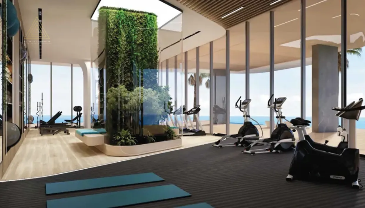 Hatimi Residences by Fakhruddin at Dubai Islandsهاتيمي ريزيدنسز من فخر الدين في جزر دبيgym