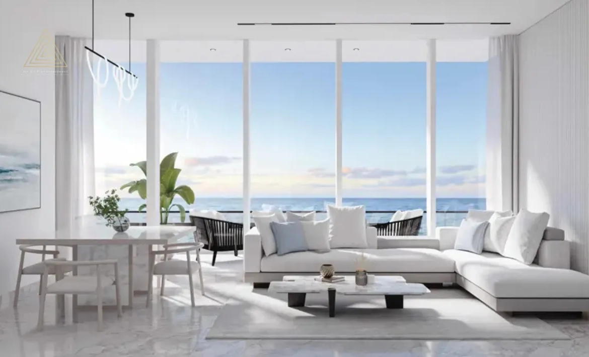 Hatimi Residences by Fakhruddin at Dubai Islandsهاتيمي ريزيدنسز من فخر الدين في جزر دبيliving