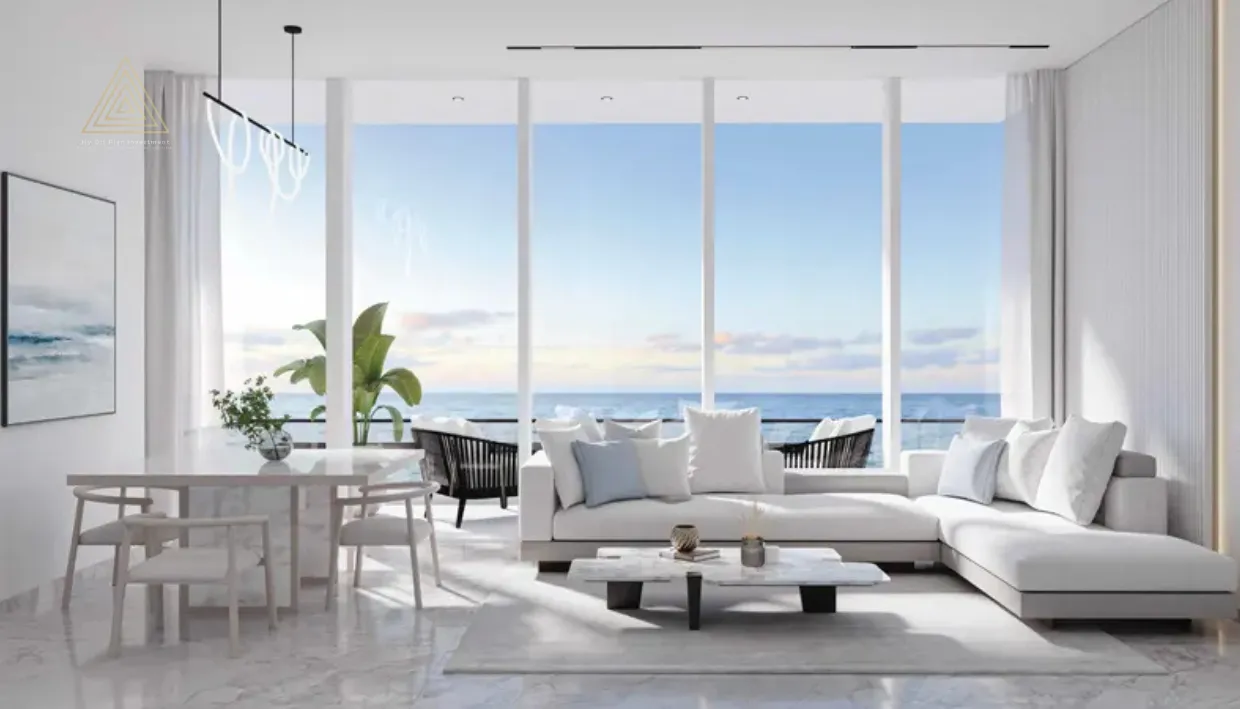 Hatimi Residences by Fakhruddin at Dubai Islandsهاتيمي ريزيدنسز من فخر الدين في جزر دبيliving
