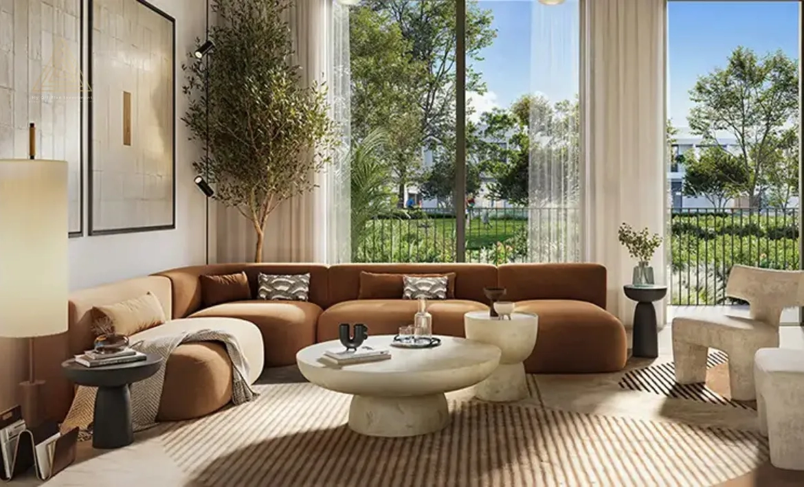 Kaia at The Valley by Emaar Propertiesكايا في ذا فالي من إعمار العقاريةliving area