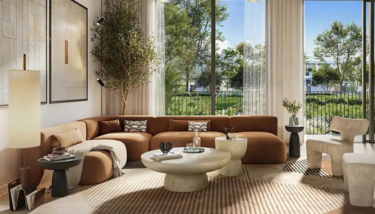 Kaia at The Valley by Emaar Propertiesكايا في ذا فالي من إعمار العقاريةliving area