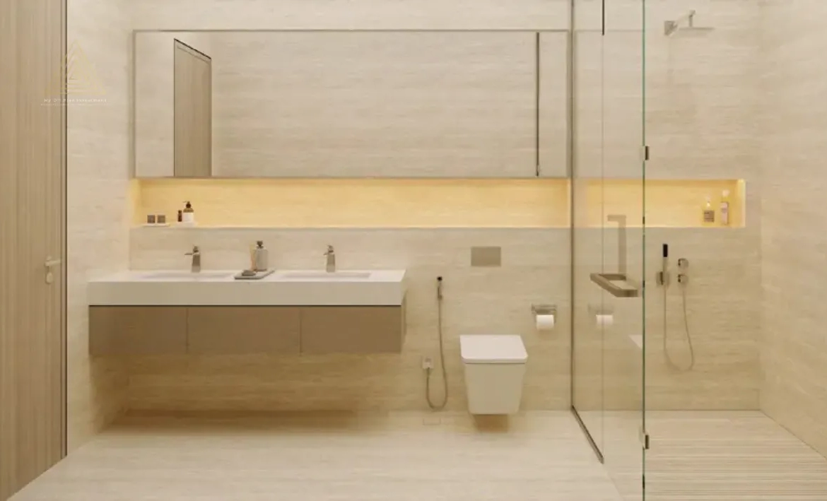 Mag 22 Townhouses at Meydan District 7, MBR City Dubaiماج 22 تاون هاوس في منطقة الميدان 7، مدينة محمد بن راشد، دبيbathroom