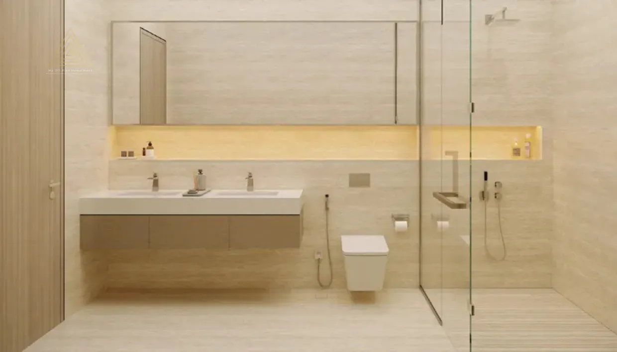 Mag 22 Townhouses at Meydan District 7, MBR City Dubaiماج 22 تاون هاوس في منطقة الميدان 7، مدينة محمد بن راشد، دبيbathroom