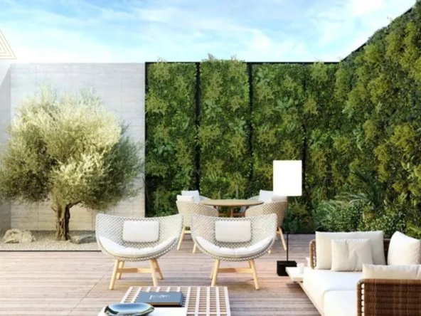 Mag 22 Townhouses at Meydan District 7, MBR City Dubaiماج 22 تاون هاوس في منطقة الميدان 7، مدينة محمد بن راشد، دبيoutdoor seating