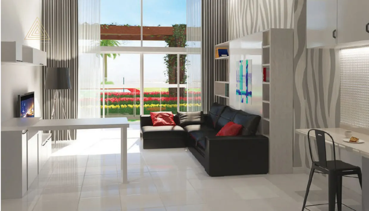 Miraclz by Danube Properties at Arjan, Dubaiميراكلز من دانوب العقارية في أرجان، دبيliving