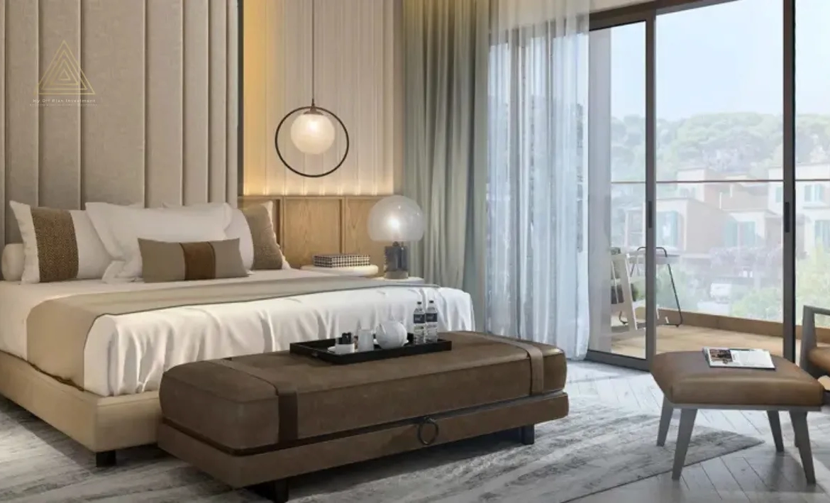 Mykonos at Damac Lagoons, Dubai by Damac Propertiesميكونوس في داماك لاجونز، دبي من داماك العقاريةbedroom