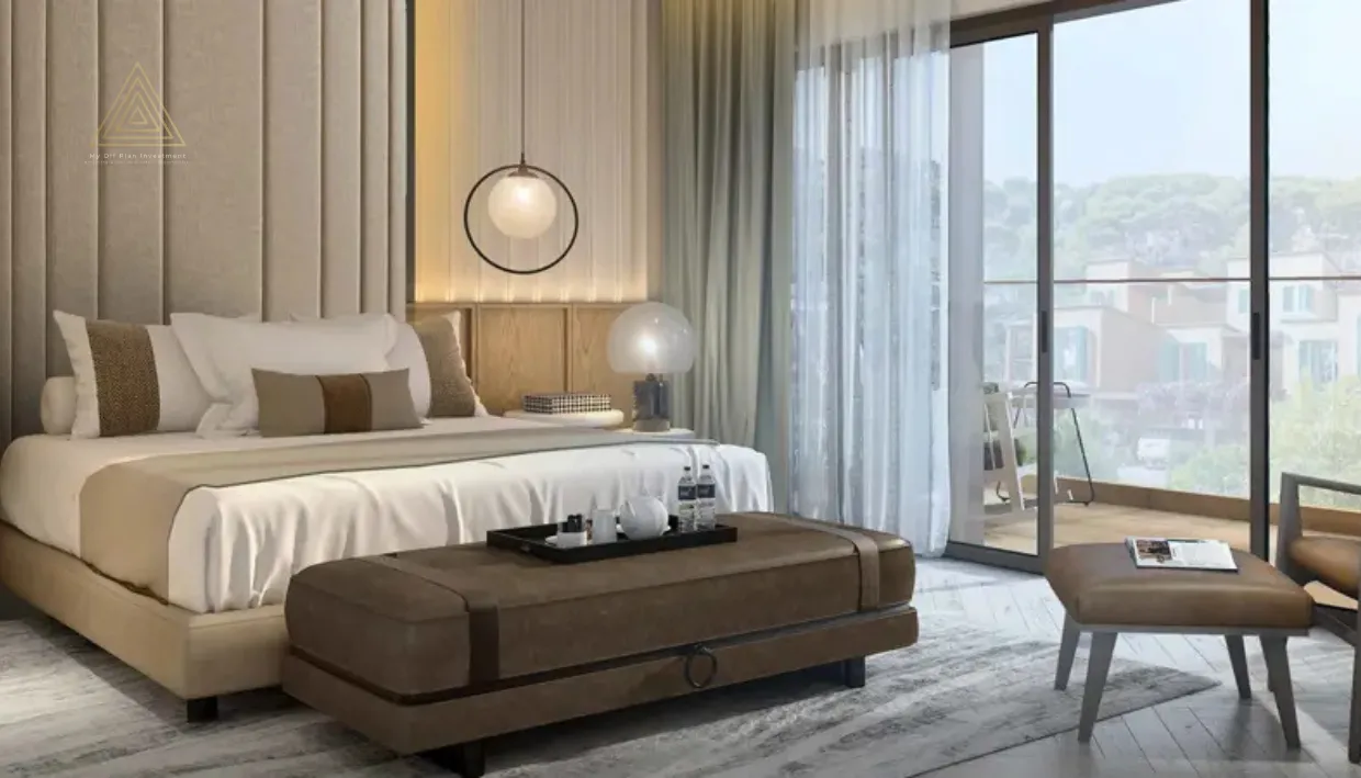 Mykonos at Damac Lagoons, Dubai by Damac Propertiesميكونوس في داماك لاجونز، دبي من داماك العقاريةbedroom