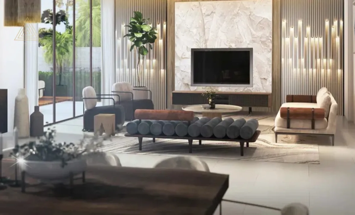 Mykonos at Damac Lagoons, Dubai by Damac Propertiesميكونوس في داماك لاجونز، دبي من داماك العقاريةliving
