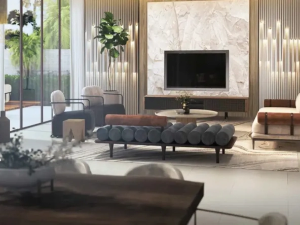 Mykonos at Damac Lagoons, Dubai by Damac Propertiesميكونوس في داماك لاجونز، دبي من داماك العقاريةliving
