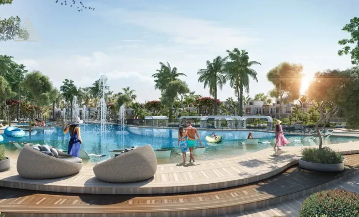 Mykonos at Damac Lagoons, Dubai by Damac Propertiesميكونوس في داماك لاجونز، دبي من داماك العقاريةpool