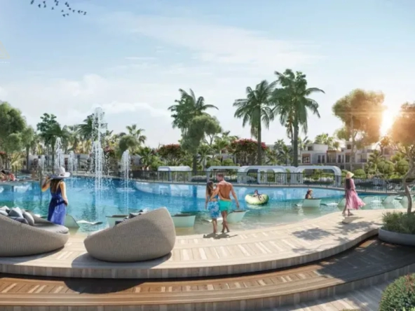 Mykonos at Damac Lagoons, Dubai by Damac Propertiesميكونوس في داماك لاجونز، دبي من داماك العقاريةpool
