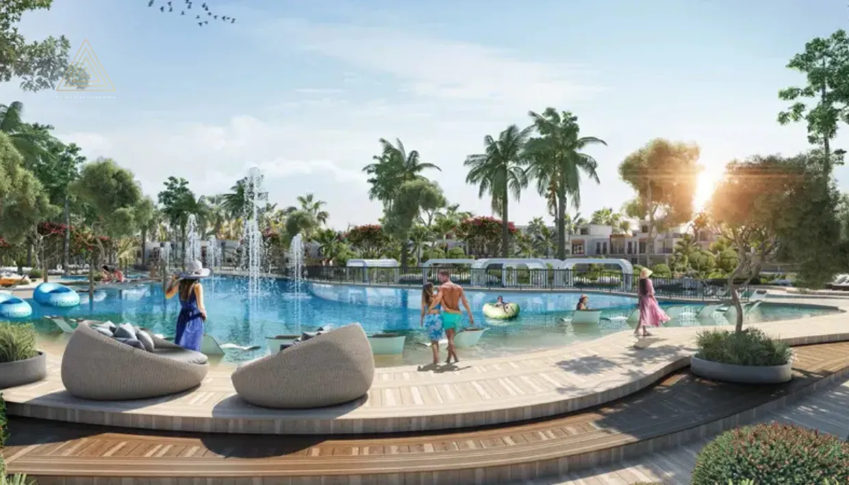 Mykonos at Damac Lagoons, Dubai by Damac Propertiesميكونوس في داماك لاجونز، دبي من داماك العقاريةpool