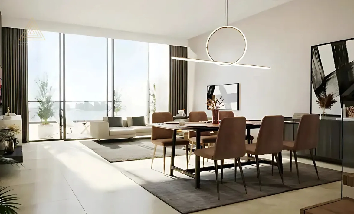 Perla Prime at Yas Island, Abu Dhabi by Reportage Propertiesبيرلا برايم في جزيرة ياس، أبو ظبي من ريبورتاج العقاريةdinning