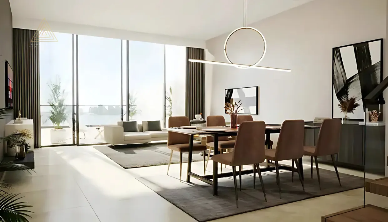 Perla Prime at Yas Island, Abu Dhabi by Reportage Propertiesبيرلا برايم في جزيرة ياس، أبو ظبي من ريبورتاج العقاريةdinning