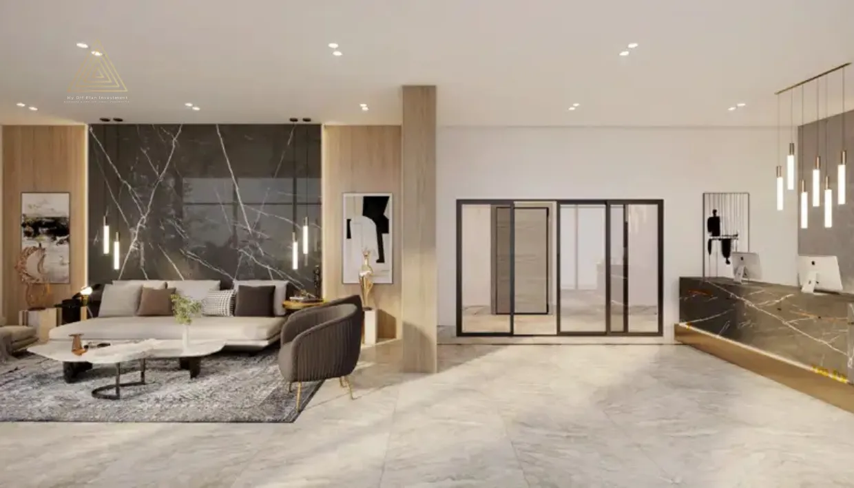 Perla Prime at Yas Island, Abu Dhabi by Reportage Propertiesبيرلا برايم في جزيرة ياس، أبو ظبي من ريبورتاج العقاريةlobby