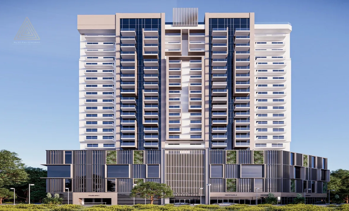 Q Gardens Lofts 2 at JVC, Dubai by AYS Developerكيو جاردنز لوفتس 2 في قرية جميرا الدائرية، دبي من أيس المطورbuilding